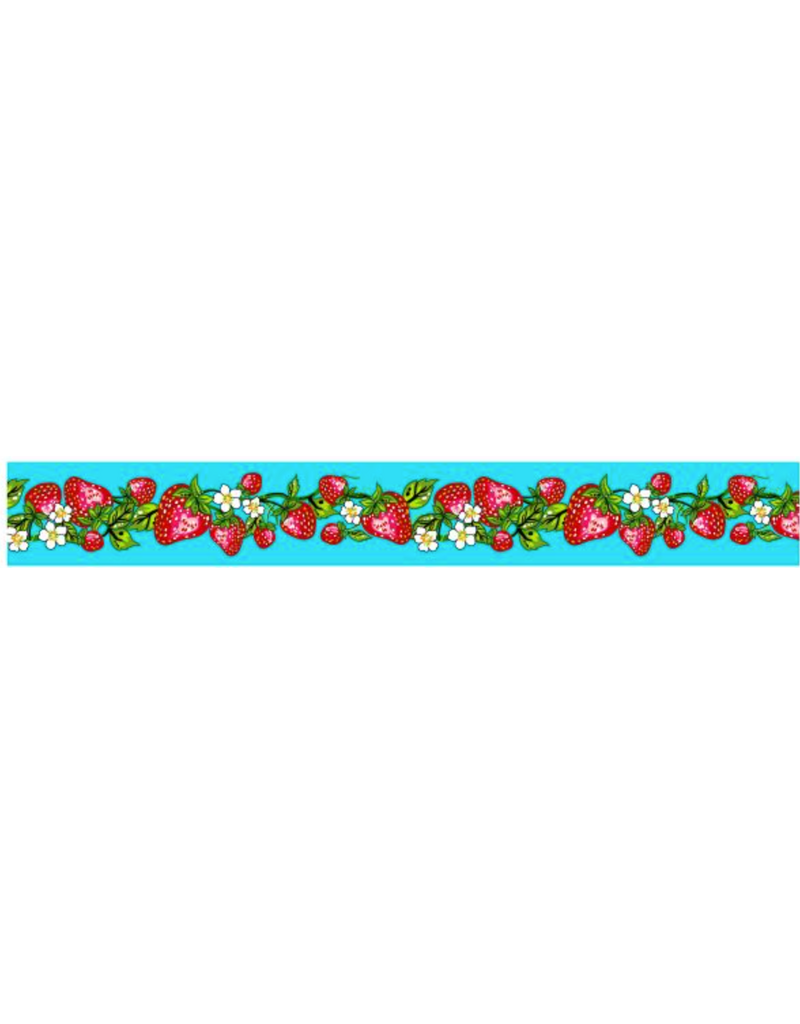Carla Joseph - Strawberry Ribbon - Turquoise