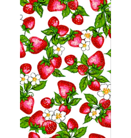 Strawberry Dream Catch - Allover - White