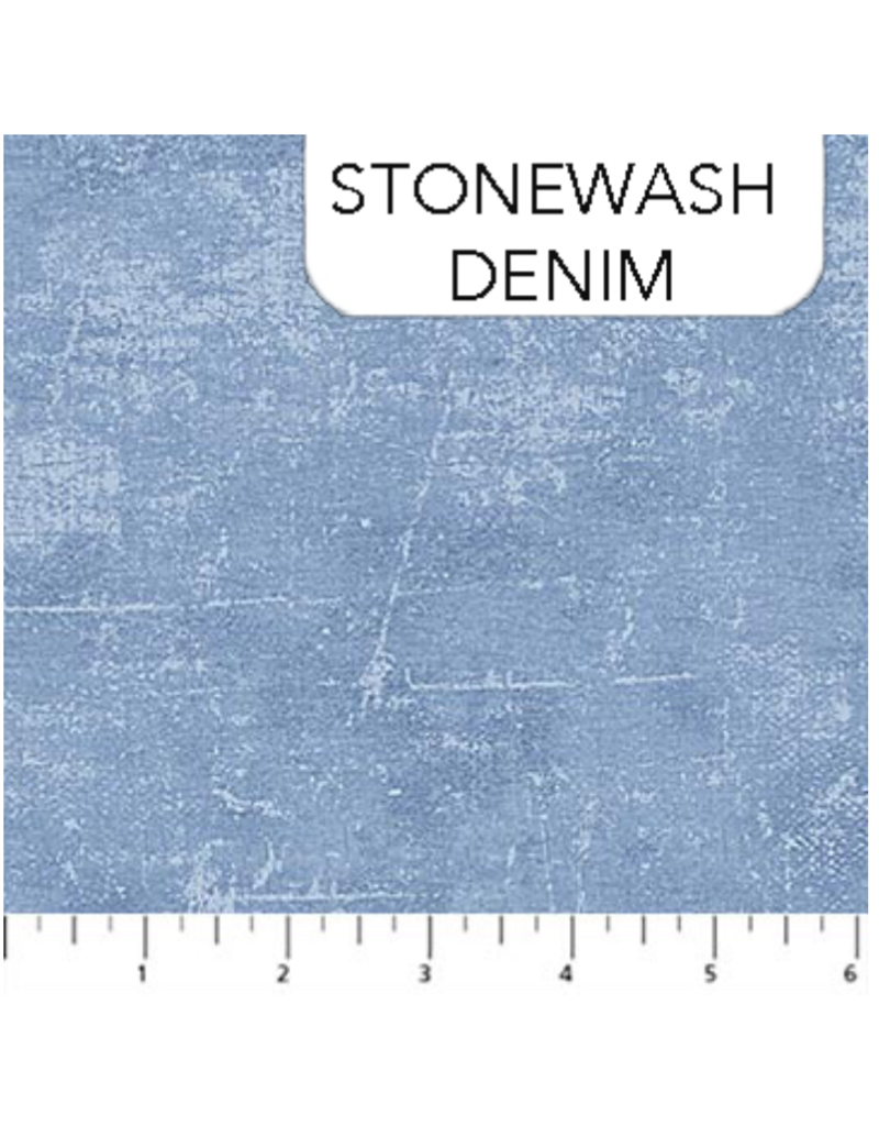 Northcott Canvas - Stonewash Denim 9030-42
