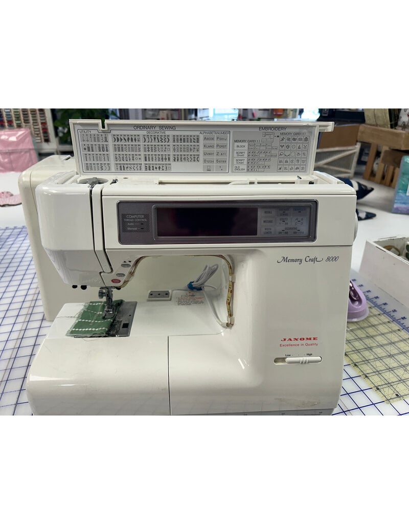 Janome Pre-owned MC8000