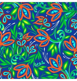 Echoes of the Moon Wall Flower Blue