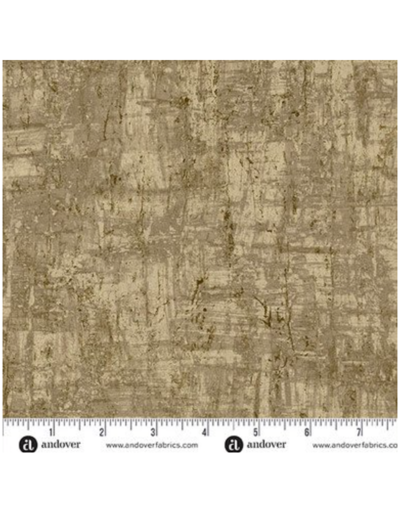 Andover Fabrics Nitty Gritty Wide Backing - Ivory (Tan)