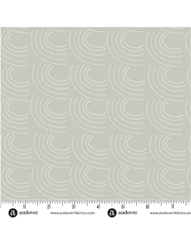 Andover Fabrics Coastal Walk Wide Backing - Pebble