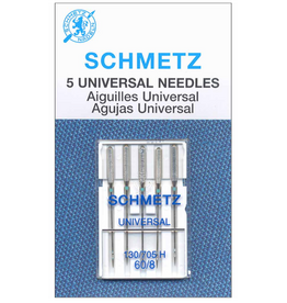 SCHMETZ  1724 Universal Needles Carded - 60/8 - 5 count