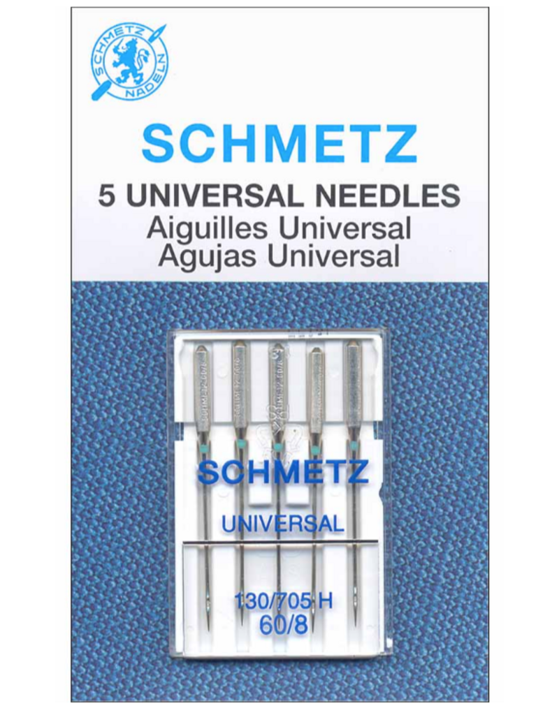 SCHMETZ  1724 Universal Needles Carded - 60/8 - 5 count