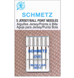 SCHMETZ #1714 Ball Point Needles Carded - 80/12 - 5 count