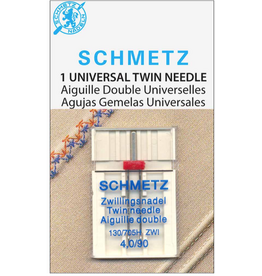 SCHMETZ #1795 Twin Needle Carded - 90/14 - 4.0mm