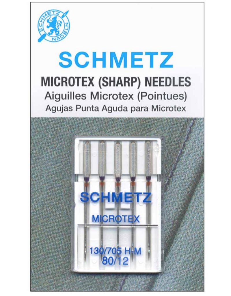 SCHMETZ #1730 Microtex Needles Carded - 80/12
