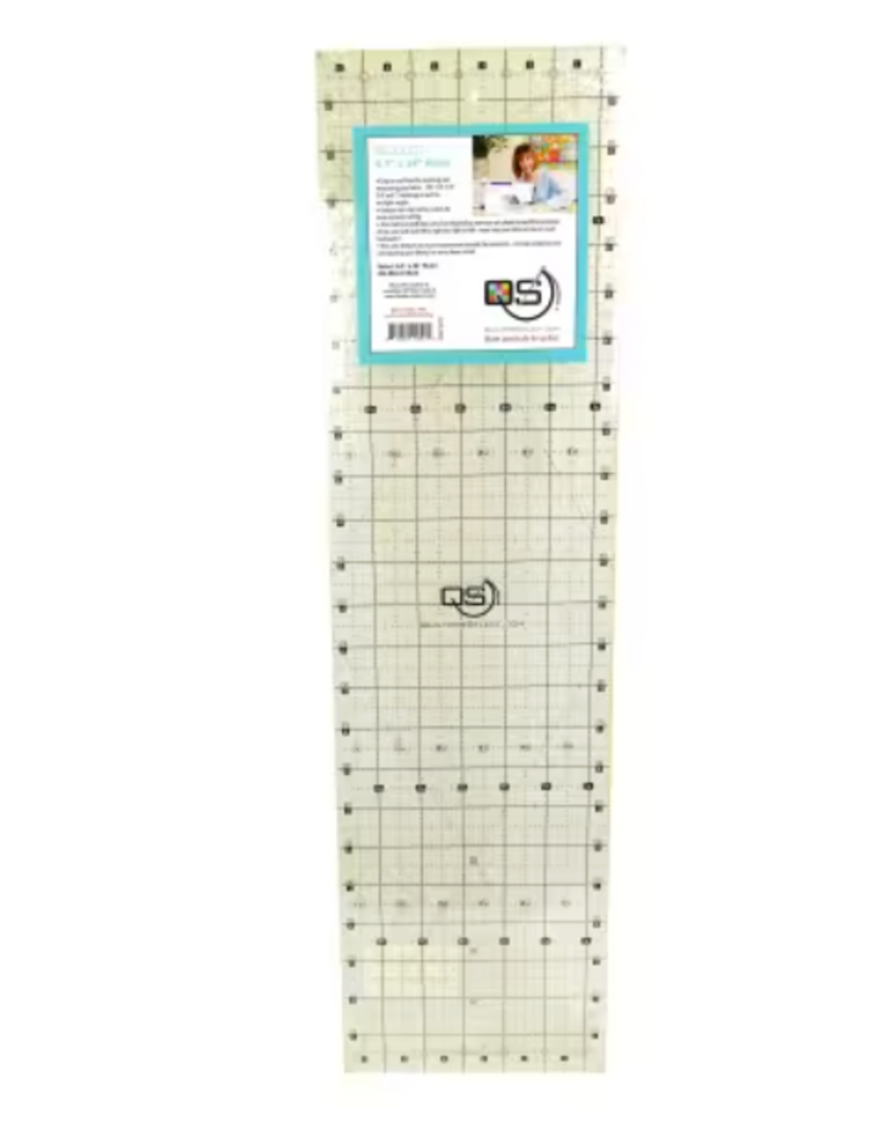 Quilters Select Quilters Select Non-Slip Ruler 6.5in x 24in