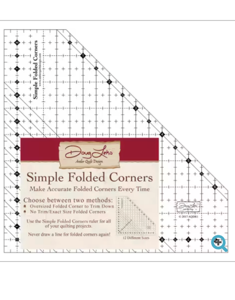 Simple Folded Corners Ruler