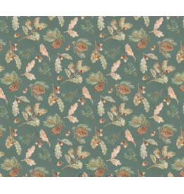 Camelot Fabrics Living on Lake Time Collection - Forest Foilage