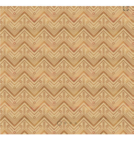Camelot Fabrics Twilight Pack Collection-Forest Geo Chevron- Tan