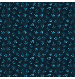 Camelot Fabrics Twilight Pack Collection-Autumn Foliage-Blue