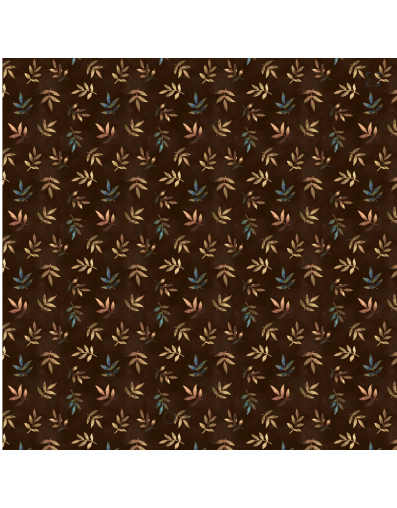 Camelot Fabrics Twilight Pack Collection-Autumn Foliage-Brown