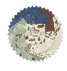 Wilmington Prints Evergreen Escape Layer Cake