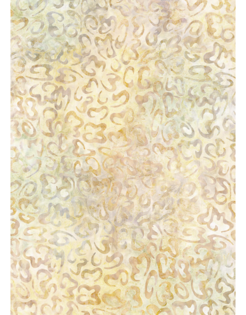 Wilmington Prints Del Mar Batik Tan Curls- 22230-248