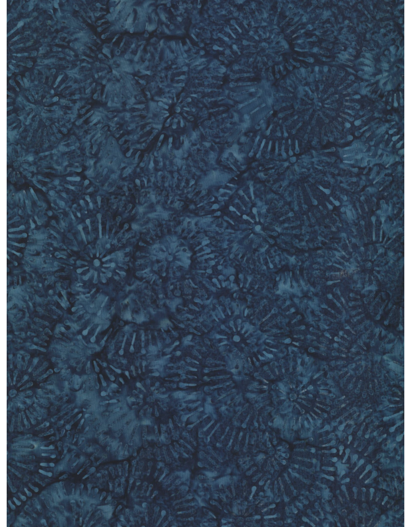 Wilmington Prints Del Mar  Batik  -  Blue Pins & Needles - 22282-494