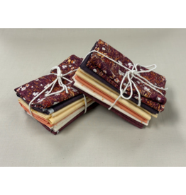 Fireside Bloom fat quarter bundle (6)