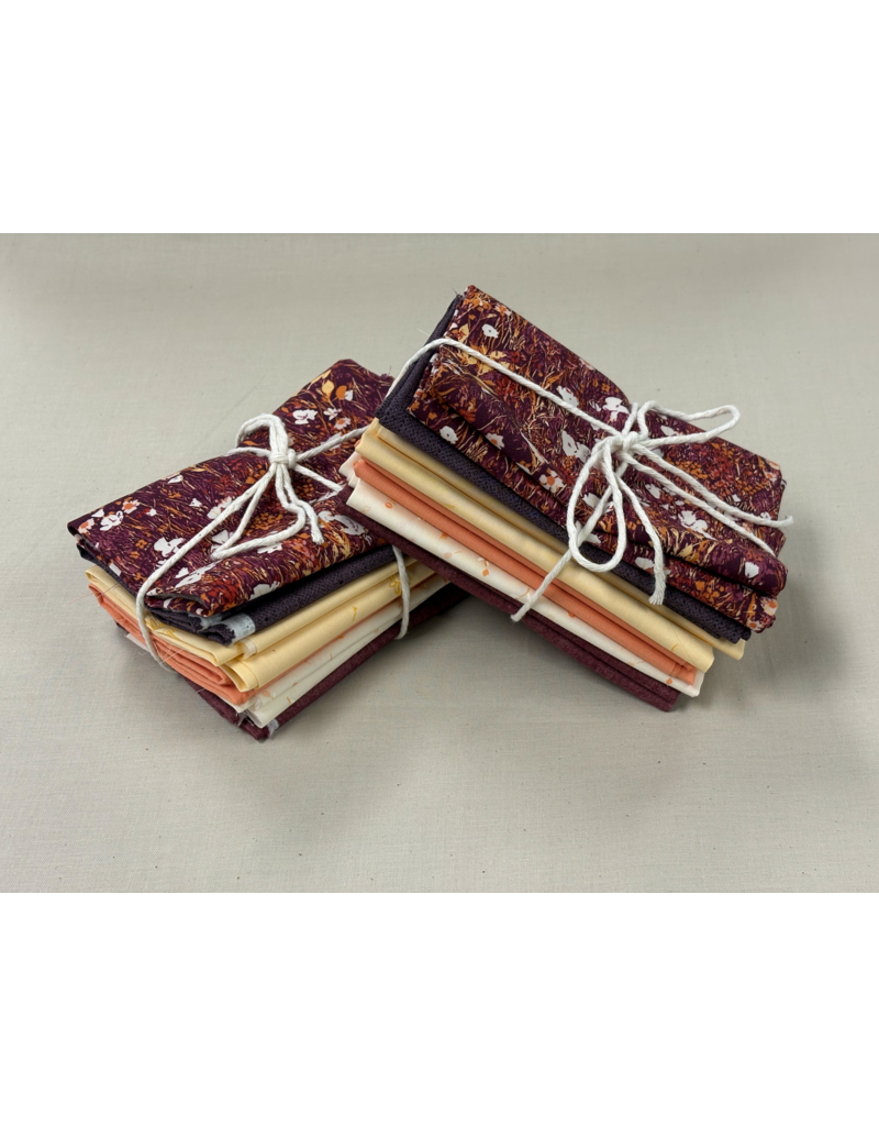 Fireside Bloom fat quarter bundle (6)
