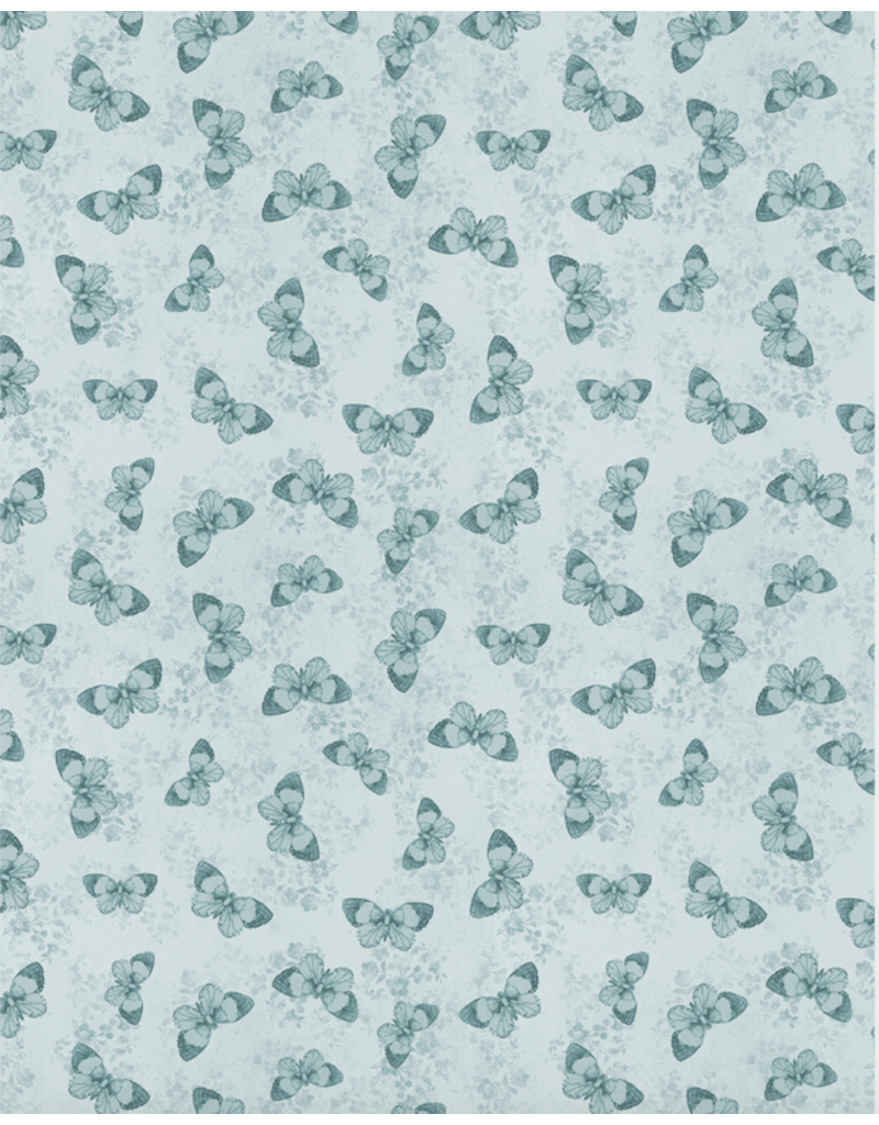 Wilmington Prints Forest Study - Tonal Butterflies