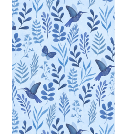 Wilmington Prints Blissful Blues - Meadow