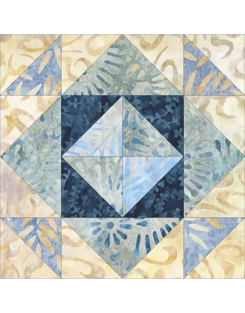 Wilmington Prints Batavian Batiks Block of the Month - FULL KIT