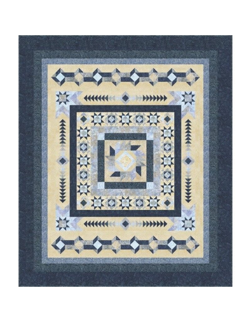Wilmington Prints Del Mar Batavian Batiks Block of the Month - MONTHLY  KIT (10 months)