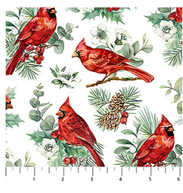 Northcott Home for Christmas - Cardinals