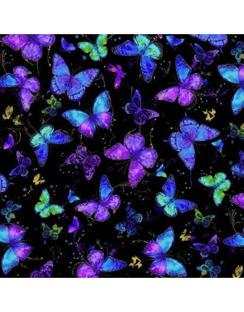JN Harper Evening Glow Flying Butterflies CM4102