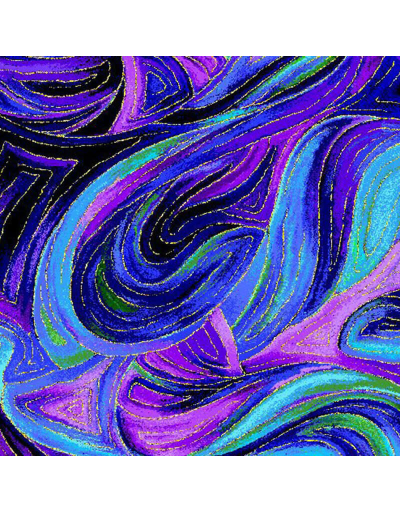 JN Harper Evening Glow Butterfly Swilrs, Purple CM4107