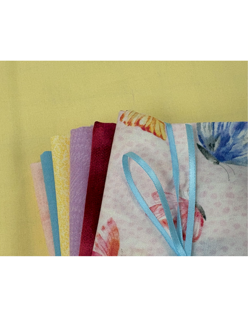 Colourful Butterflies fat quarter bundle (6)