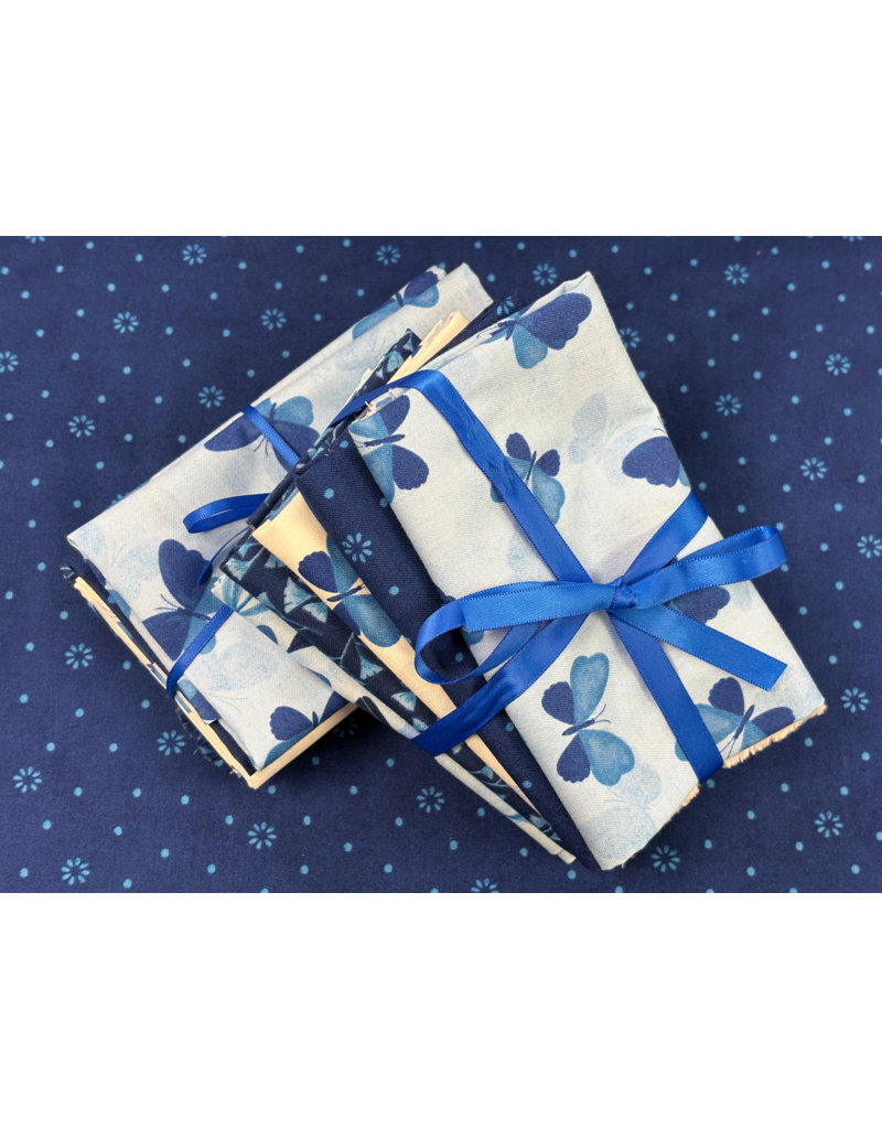 Blissful Blues fat quarter bundle (5)