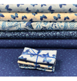 Blissful Blues fat quarter bundle (5)
