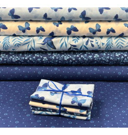 Blissful Blues fat quarter bundle (5)