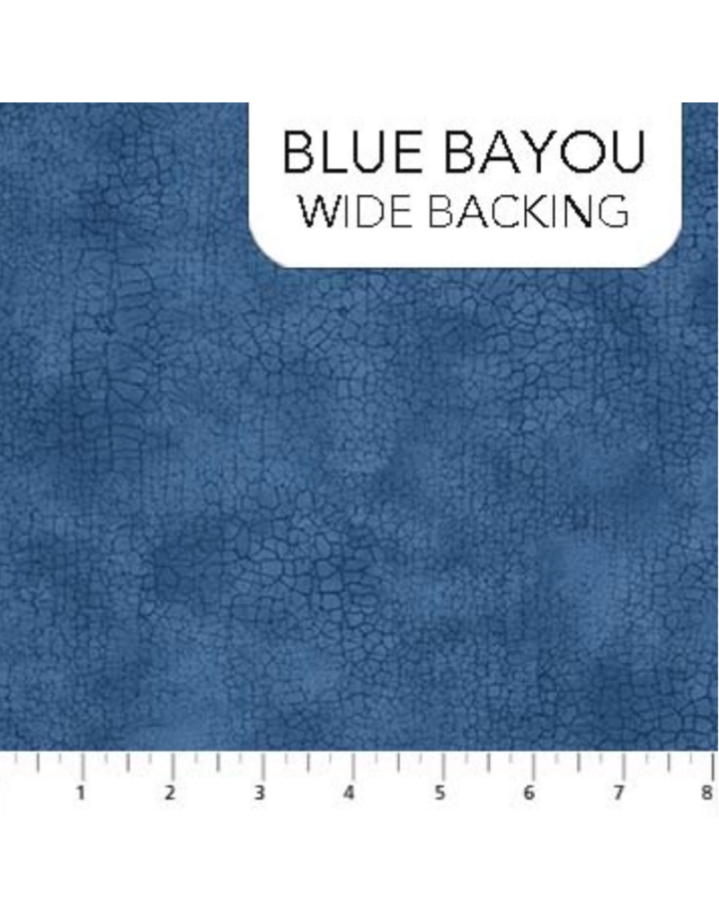 Northcott Crackle  Wide Backing - Blue Bayou  B9045-44
