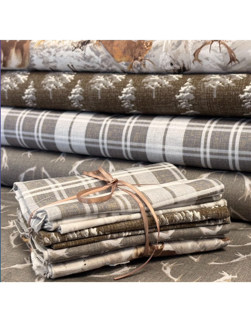 Camelot Fabrics Misty Mountain Fat Quarter Bundle (5)