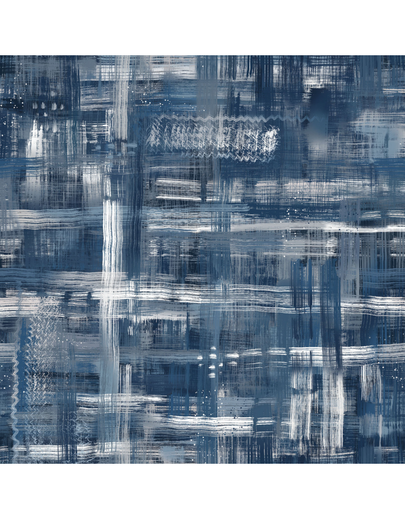Maywood Studio Collection Colorfield Wide Backing - Indigo