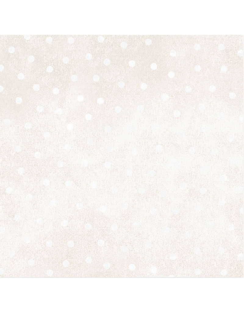 Maywood Studio Collection Woolies Flannel--Polka Dots - Light Cream