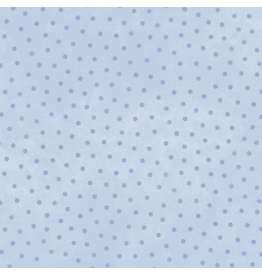 Maywood Studio Collection Little Lambies Woolies Flannel--Polka Dots - Blue