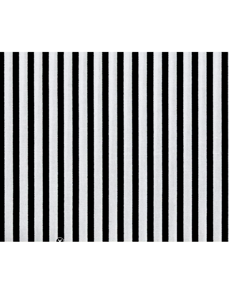 Robert Kaufman Sevenberry - Black Strips