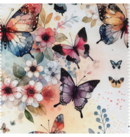 Butterfly Garden - Coral
