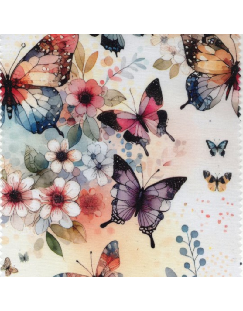 Butterfly Garden - Coral