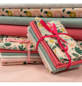 Hibiscus Sun fat quarter bundle (6)