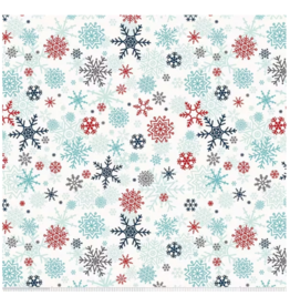 A Perfect Winter - Snowflakes - White   C17992