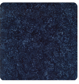Timeless Treasures Radiant Tonga - Creaky Leaves - Night