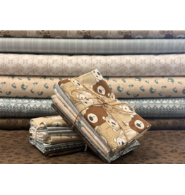 Packed Bears fat quarter bundle (6)