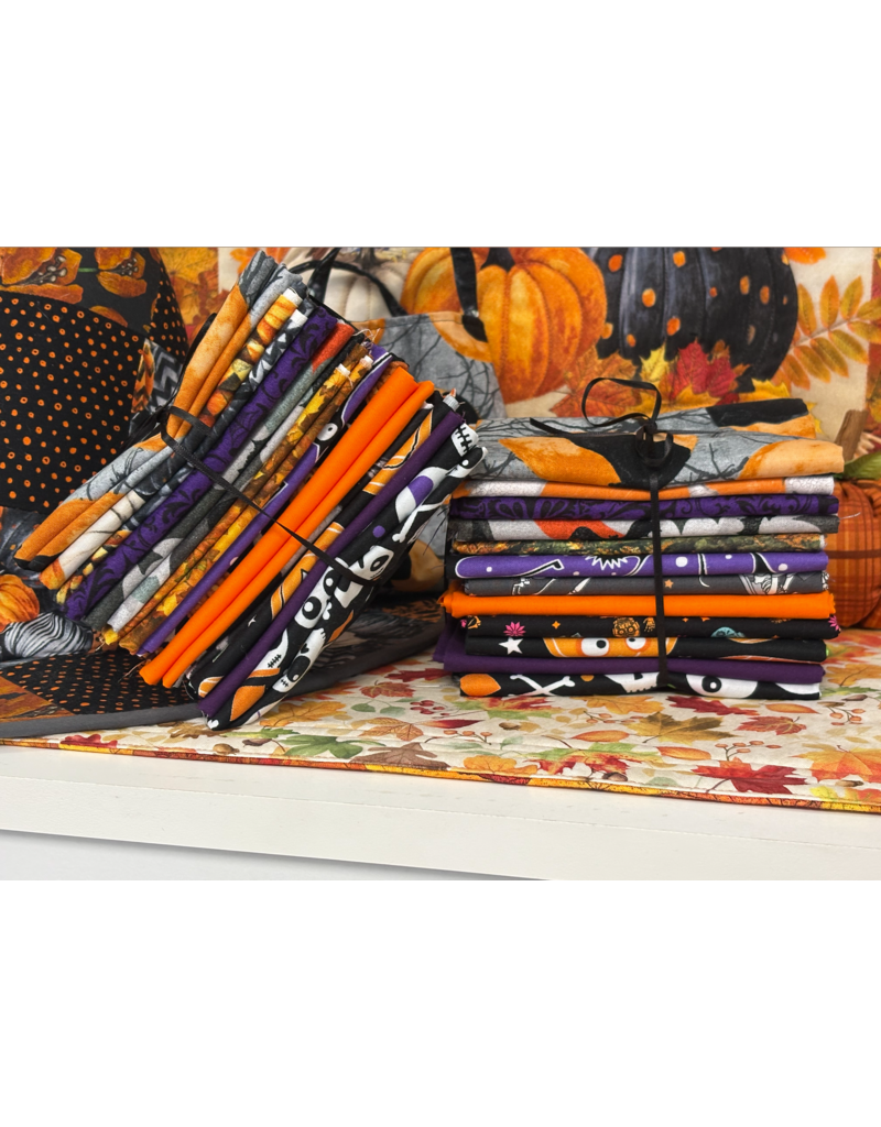 Spooky Prints fat quarter bundle (12)