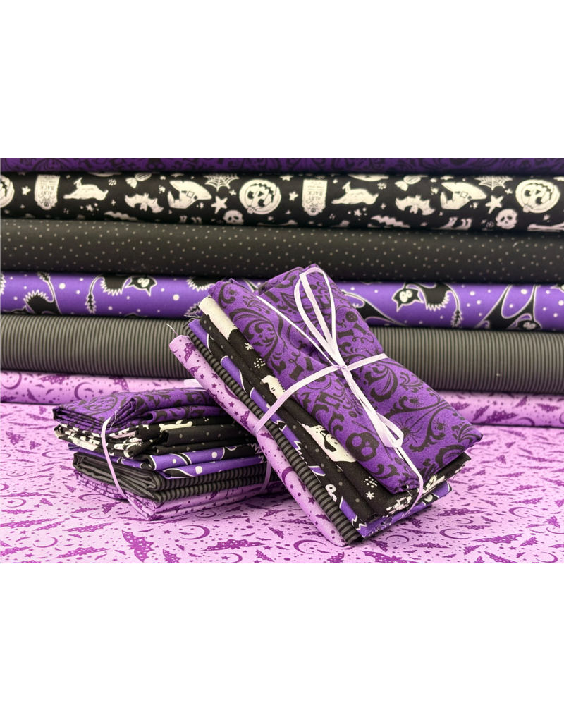 Purple Terror fat quarter bundle (6)