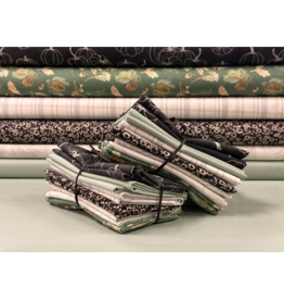 Darker Pumpkin fat quarter bundle (6)