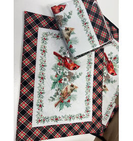 Christmas Cardinal 2 Placemat Kit